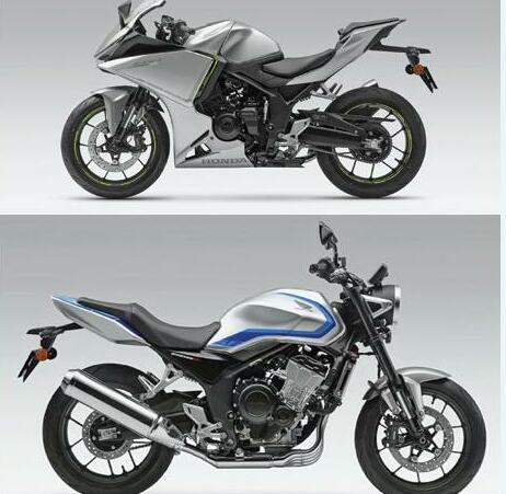 Honda CB500 Super Four and CBR500R Four Unveiled